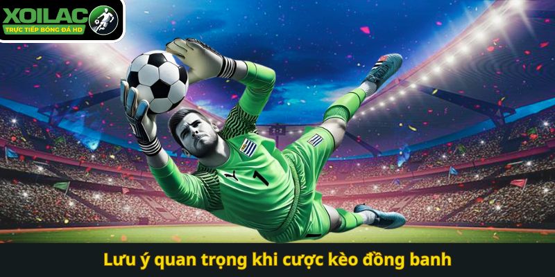 Lưu ý quan trọng khi cược kèo đồng banh